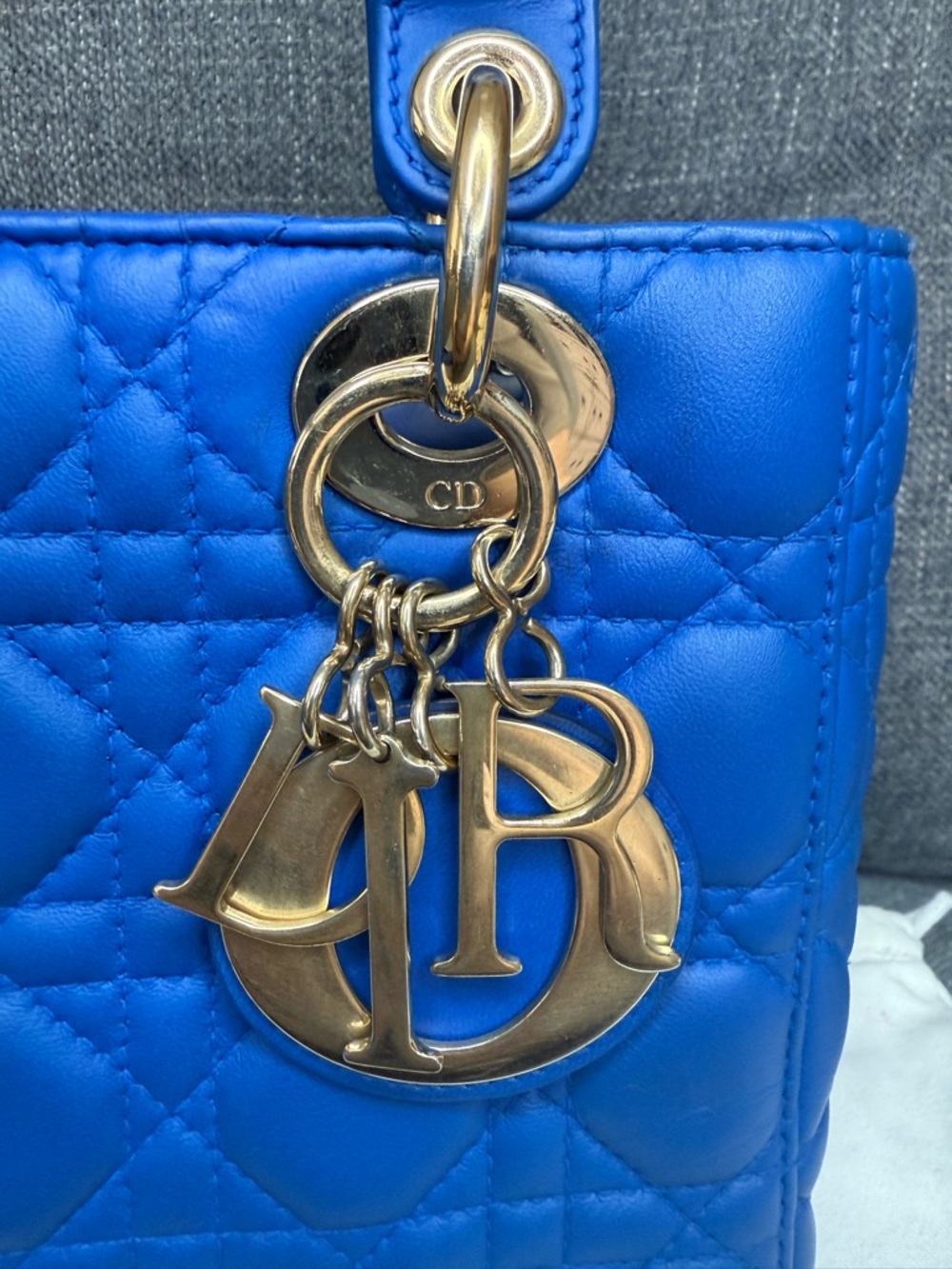 DIOR my Lady Dior cannage lambskin mini - Picture 5 of 16